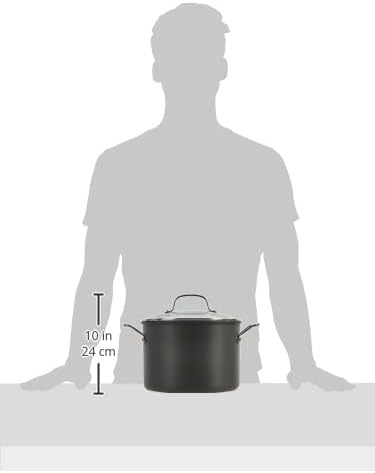 Cuisinart 14-Piece Cookware Set, Chef's Classic NonStick Hard Anodized, Gray, 66-14N