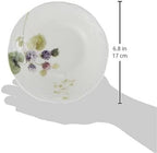 Narumi 96010-23303PAZ Lucy Garden Bowl & Plate Set, 6.3 inches (16 cm), Berry Pattern, Set of 5 Patterns, Cute, Relief, Wedding Gift, Microwave Safe, Dishwasher Safe, Gift Box Included, Wrapped