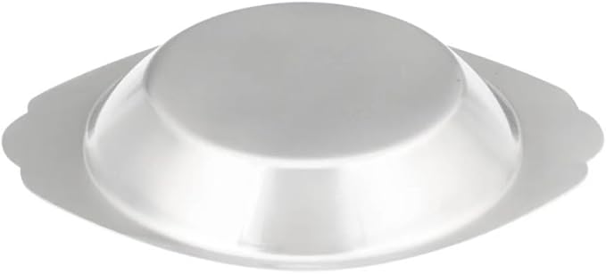 Soro Essentials- 8 oz. Stainless Steel Round Au Gratin Dish Set of 2 - Serving Dish for Individual Serving Casseroles Lasagna and Cobblers Table Serving Dishes Casserole Dishes Individual Gratin Dishes