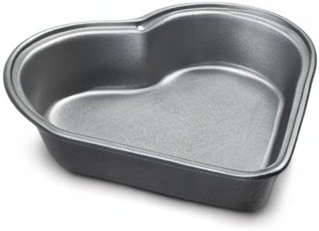 Cuisinart 4-Pc Mini Heart Pan Set, Small, Black