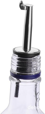 4 Pack Oil Pourerswith Flip Top, Olive Oil Dispenser Spout, Oil Spout Liquor Bottle Pourer Spouts, Speed Pour Spouts for 3/4" Bottle Mouth