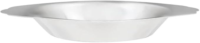 Soro Essentials- 6 oz. Stainless Steel Round Au Gratin Dish Set of 8- Serving Dish for Individual Serving Casseroles Lasagna and Cobblers Table Serving Dishes Casserole Dishes Individual Gratin Dishes