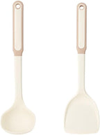 Food Grade Silicone Kitchenware Spatula Wooden Handle Set Kitchen Cooking Tools
