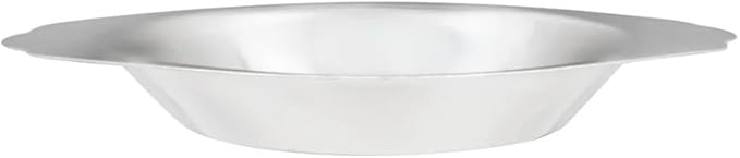 Soro Essentials- 6 oz. Stainless Steel Round Au Gratin Dish Set of 2 - Serving Dish for Individual Serving Casseroles Lasagna and Cobblers Table Serving Dishes Casserole Dishes Individual Gratin Dishes