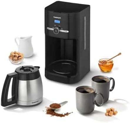 Cuisinart 10-Cup Thermal Classic™ Coffeemaker, Black with Thermal, 10-Cup, Programmable, DCC-1170BKNAS