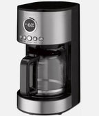 Cuisinart DCC-1220WMFR 12 Cup Coffee Maker, Steel (Renewed), Silver