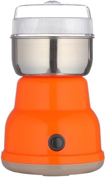 Kitchen Grinder | 500W Electric Mill | Grinds Spices, Nuts, Grains, Coffee | 1 Stainless Steel Blade | Wet & Dry Use