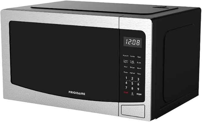 FRIGIDAIRE 1.1 Cubic Foot Microwave, Stainless Steel