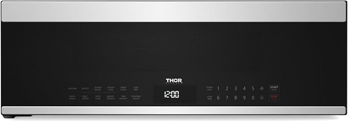 THOR Kitchen 30-Inch Over-the-Range Slim Microwave with Ventilation - Model TOR30L