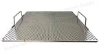 Sunrise Stainless Steel Fryer Screen with Handles (Solid Screen) (2, 17.5" x 17.5" x 2")