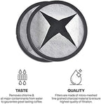 12-Pack Replacement Charcoal Water Filter Discs for Mr. Coffee Brewers Coffee Machines