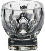 Kitchen & Dining Entertaining Glassware Drinkware Old Fashioned Glasses Skull Cup for Serving Scotch Whiskey Mixed Drinks (4)