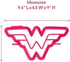 Whiskware Justice League Silicone Pancake Mold and Shaper, Breakfast Art, Dishwasher Safe, BPA and Phthalate Free Plastic, Wonder Woman