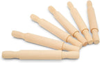 Wooden Mini Rolling Pin, 7 Inches Long, Pack of 25, Perfect for Fondant, Pasta, Baking in the Kitchen and Crafting, by Woodpeckers