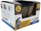 GoldTone Brand Reusable 8-12 Cup Basket Coffee Filter fits Cuisinart Basket Style Coffee Makers and Brewers. - BPA Free (2)