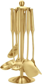 Kitchen Utensils Set Non-stick Kitchenware Cooking Tools Spoon Soup Ladle Spatula Shovel Accessories