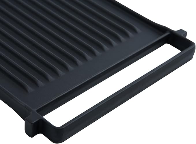 Allstare WB31X24998 WB31X24738 Griddle Replacement Parts for GE Stove Top Parts JXGRILL1 General Electric Gas Range Reversible Cast Iron Center Griddle Plate Flat Top Pan 1 Pack
