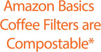Amazon Basics Number 4 Cone Coffee Filters for 8-12 Cup Coffee Makers, White, 100 Count (Pack of 8)