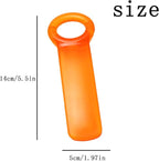 Jar Opener Jar Key,Easy Grip Jar Lid Opener Plastic Jar Opener for Weak Hands,Elderly, Children
