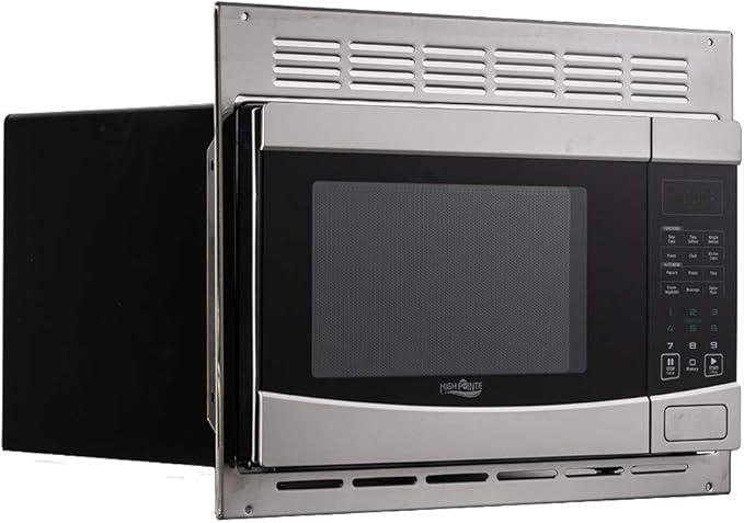 Tough Grade 1.0 Cu ft Stainless Steel MIcrowave with trim Kit | 900W | Multi-Section Cooking | Defrost | Child Lock