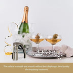 Champagne Bottle Opener, Zinc Alloy Sparkling Wine Cork Puller, Bottle Opener Bar Jar Cork Puller Professional Kitchen Champagne Corkscrew for Sparkling Wine Accessories