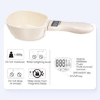 Digital Measuring Spoon, 2025 Food Measuring Scoop Scale 800g / 0.1g High Precision with LCD Screen,Household Weighing Scoop for Kitchen and Dog Cat Food (2)