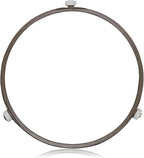 Microwave Turntable Ring Replacement 7.4-Inch Microwave Oven Spinner Replacement Parts with 3 Smooth Rollers Universal Fit for Most Microwaves