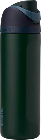 Owala FreeSip Insulated Stainless Steel Water Bottle with Straw, BPA-Free Sports Water Bottle, Great for Travel, 24 Oz, Lost Signal