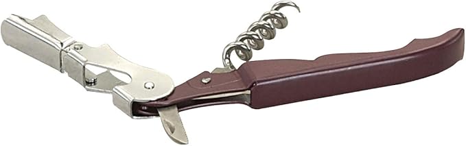 Thirsty Rhino Anggur Double Hinged Waiter's Corkscrew (Set of 12) (Burgundy)