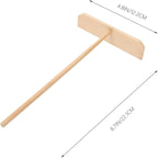 Crepe Kit Pancake Spatula Set, 5pcs Household Cooking Gadget for Traditional Crepe Making, Sturdy Kitchen Tool for Home Use Random Color