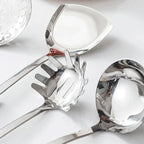Ceramic Handles Cooking Tool Set Steel Kitchen Utensils Of Cookers Shovels Spoons Strainer(E)