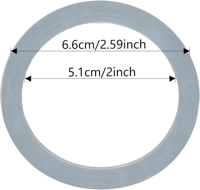 BokWin 2Pcs Blender O-Ring Gasket Seal，Rubber Sealing O-Gasket Rings for Oster and Osterizer Blender Models