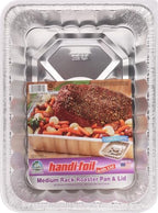 Handi-Foil Cook-N-Carry Medium Roaster with Lid