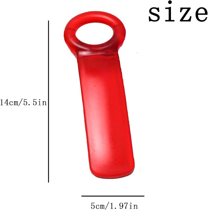 Jar Opener Jar Key,Easy Grip Jar Lid Opener Plastic Jar Opener for Weak Hands,Elderly, Children