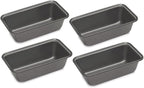 Cuisinart CMBM-4LP Mini Loaf Pan 4 Count (Pack of 1)