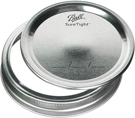 Ball Wide Mouth Glass Mason Jars with Lids and Bands, Used for Canning, Pickling, Juice, Jam, Jelly, Pint Size 16 Ounce (Pack of 36)