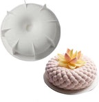 Multiple Garland Spiral Cake Silicone Mold Party Dessert Decorating Tools Mousse Baking Mould Kitchen Pastry Modle