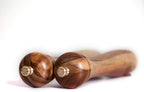 Salt and Pepper Mill Set, Pepper Grinder with Adjustable Stainless Steel Grinder, Salt Grinder with Ceramic Grinder, Acacia Wood, Height 30 cm / 12 inch