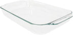 Pyrex 234 4qt Basics Glass 3.79L Baking Dish - Made in the USA