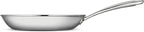 Tramontina Boston Tri-Ply Clad Stainless Steel 10-Inch Frying Pan, Induction-Ready Skillet, Dishwasher-Safe, NSF-Certified