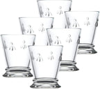 La Rochere Napoleon Bee Tumbler Set of 6 – La Rochere Bee Glassware Sets – Fancy Glassware Drinking Glasses (9 oz)
