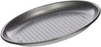 Cuisinart 4 Piece Pizza Pan Set, Mini, Steel Gray (Pack of 2)