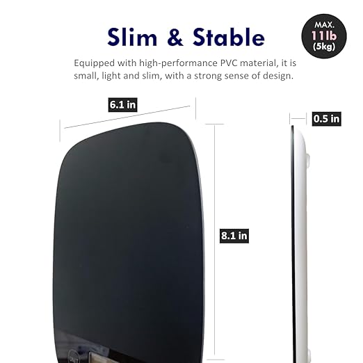 NUTRI FIT Food Scale for Kitchen Scales Digital Weight Grams and Ounces, Baking Scale Accurate for Weight Loss, Cooking, Coffee, Keto Diet, Meal Prep, 0.1oz Ultra Slim Smart Tare Black