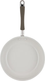 Rachael Ray Cucina Ceramic Cookware Set - 13 Pieces - Ceramic Pots and Pans Set w/Nonstick Frying Pans, Saute Pan, Saucepans, Stockpot, Lids, Pan Protectors & Cooking Utensils - Almond
