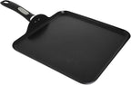 Mirro A79713 Get A Grip Aluminum Nonstick Griddle Cookware, 11-Inch, Black