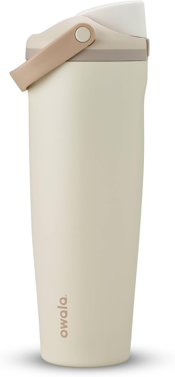 Owala FreeSip Sway - Stainless Steel - 40-oz. - Tan (Lightly Toasted)