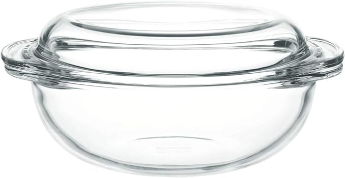 Iwaki B683 Heat Resistant Glass Gratin Dish, Casserole 9.4 x 7.9 x 3.9 inches (24 x 20 x 10 cm), 0.4 gal (1.5 L)