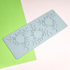 TUKE Leaf Molds Silicone Fondant Molds 3D Ring Leaf Flower Chocolate Molds, Silicone Molds for Baking, Sugar Craft, Wax, Gum Paste, Cupcakes, Clay (Flower_12.08x4.92x0.12inch)