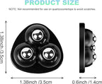 Appliance Casters - Furniture Sliders & Appliance Rollers for Kitchen, Coffee Machine, Blender, Oven - Helps Mom or Wife Easily Solve Countertop Sliding (Black, 4pcs)