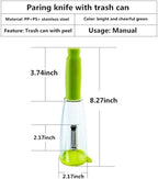 Multifunctional 3-in-1 Vegetable Peeler with Storage Box – Stainless Steel Vegitable & Fruit Peeler – Kitchen Tool for Easy Peeling & Slicing – Peeling Knife for Home & Professional Use.